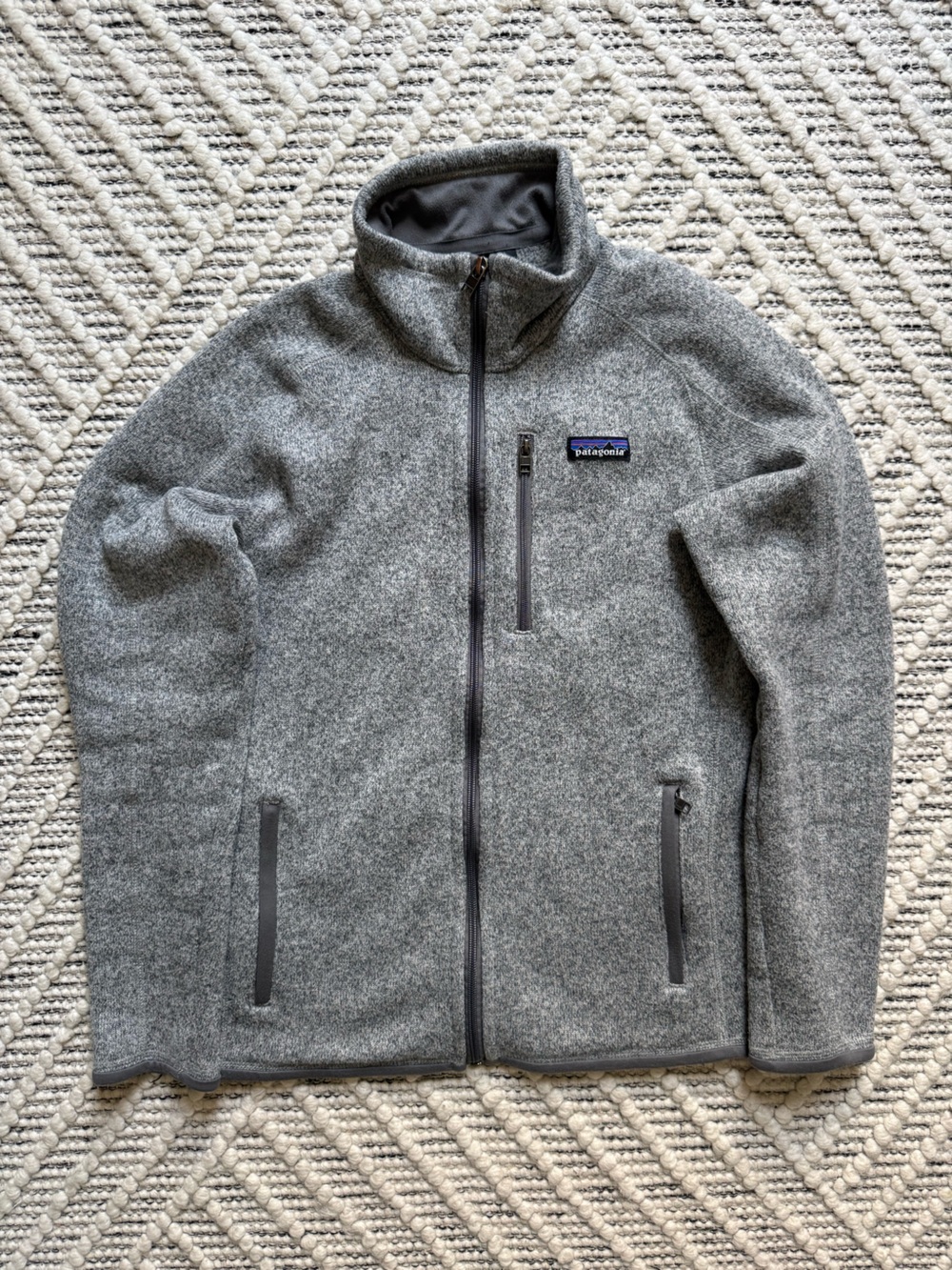 Patagonia Better Sweater Fleece Jacket – Men’s Small Stonewash